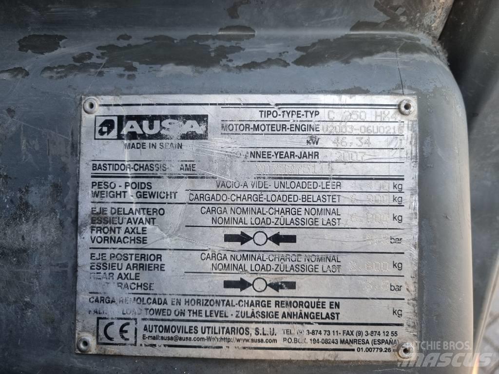 Ausa C 250 H Maastikutõstukid