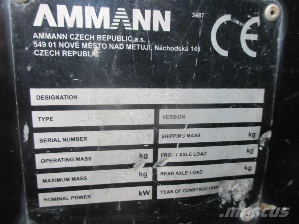 Ammann ARR 1575 Tandemrullid