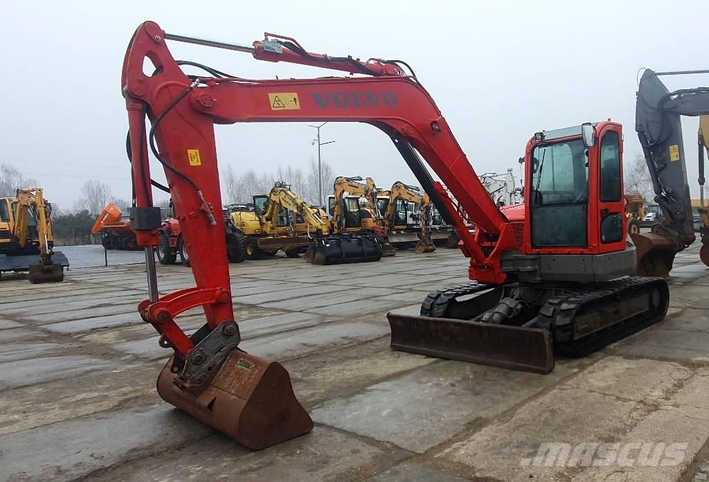 Volvo ECR 88 D Väikeekskavaatorid 7t-12t