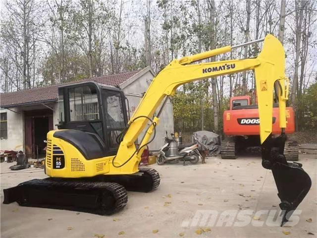 Komatsu PC 55 Roomikekskavaatorid