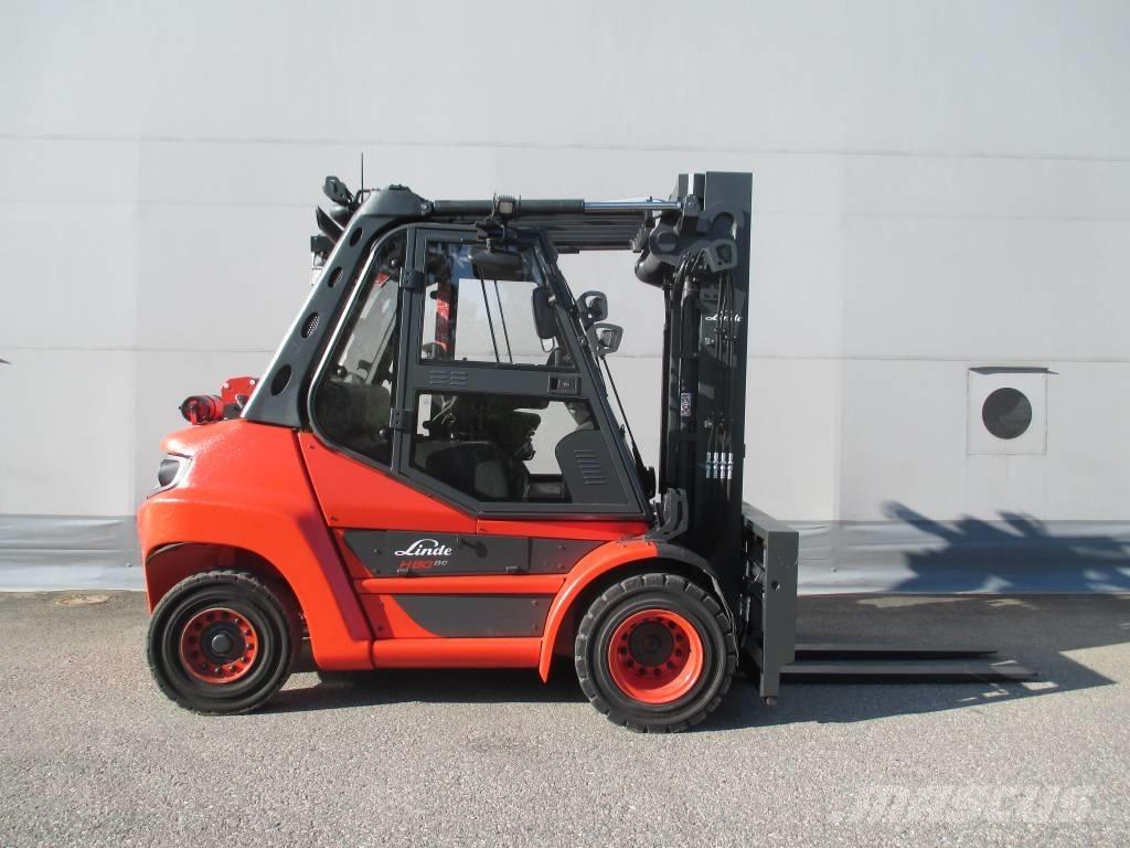 Linde H 80 D Diiseltõstukid