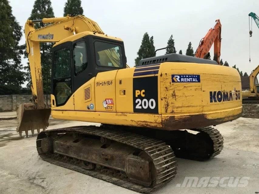 Komatsu pc200-7 Roomikekskavaatorid
