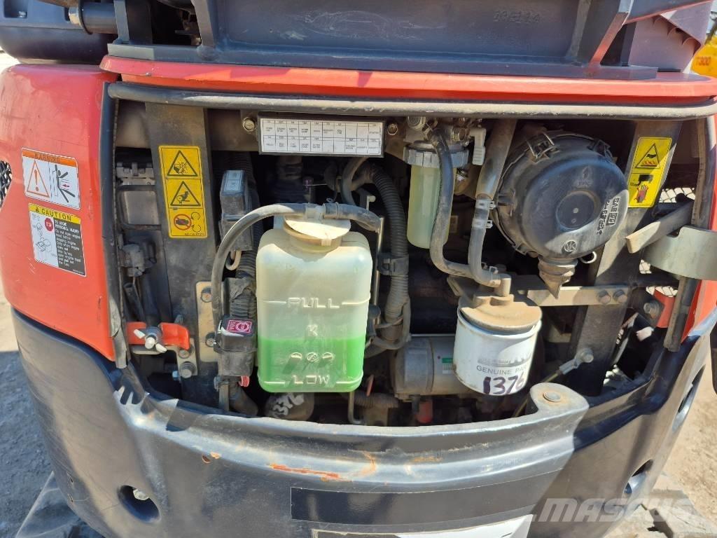 Kubota U 17 Miniekskavaatorid < 7 t