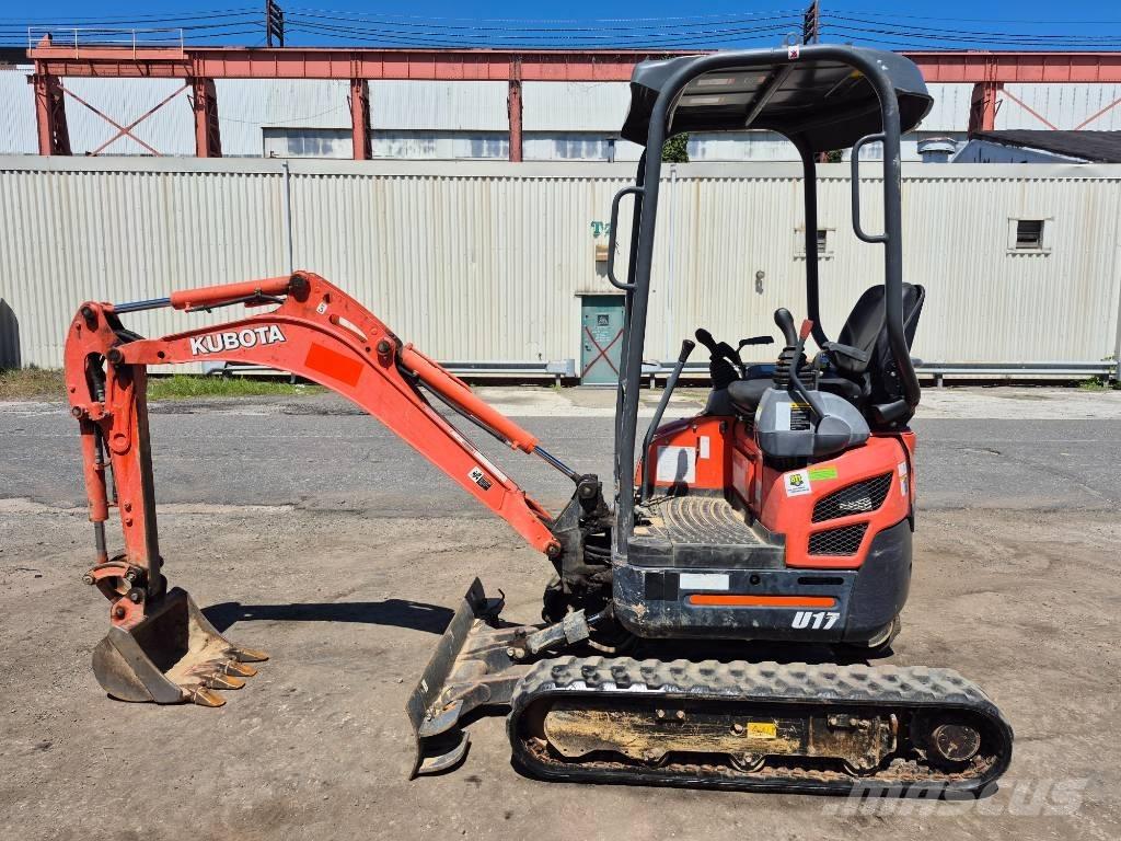 Kubota U 17 Miniekskavaatorid < 7 t