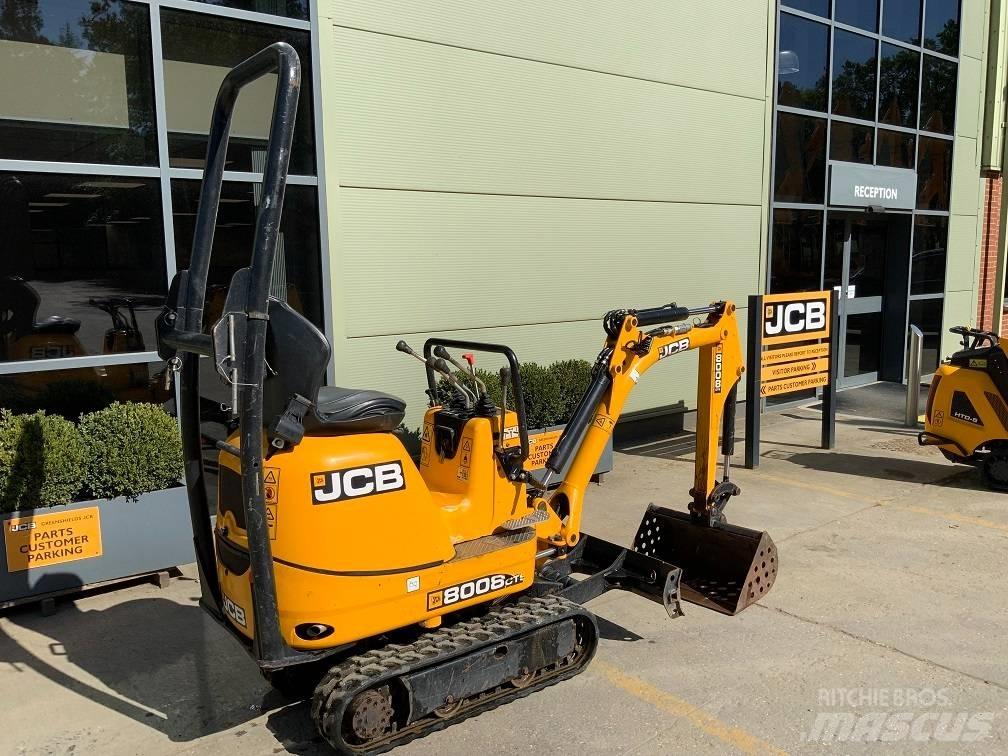 JCB 8008 Miniekskavaatorid < 7 t
