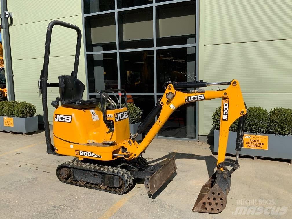 JCB 8008 Miniekskavaatorid < 7 t