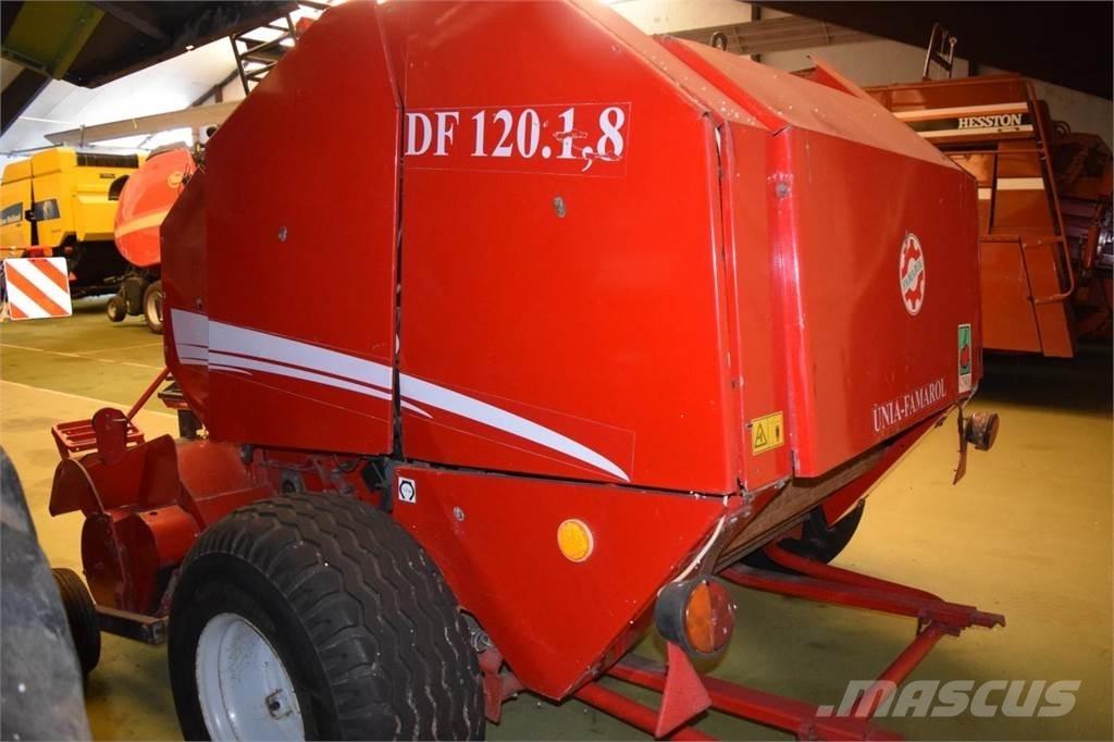 Unia DF 120.1.8 Ruloonpressid