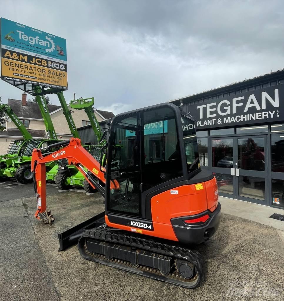 Kubota KX 030-4 Miniekskavaatorid < 7 t