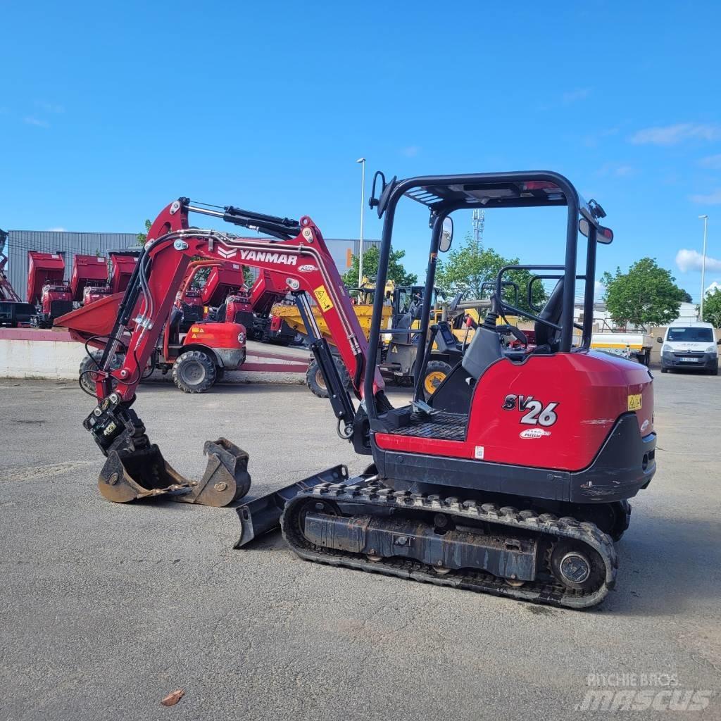 Yanmar SV26 Ess+ Miniekskavaatorid < 7 t