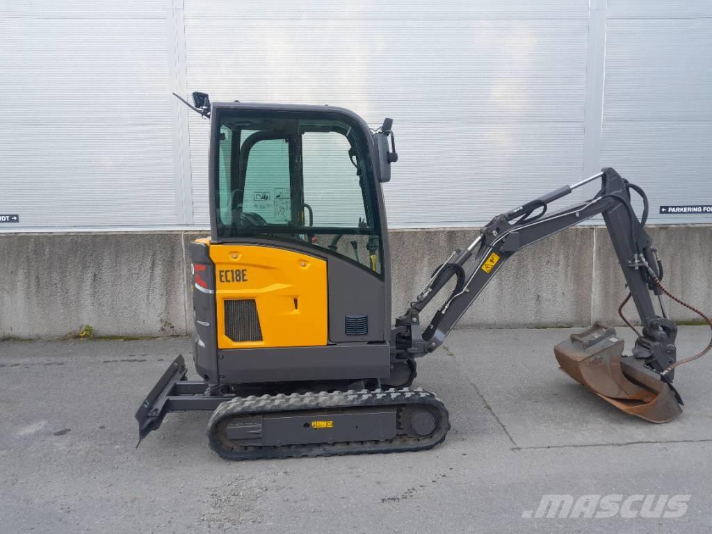 Volvo EC18E Miniekskavaatorid < 7 t