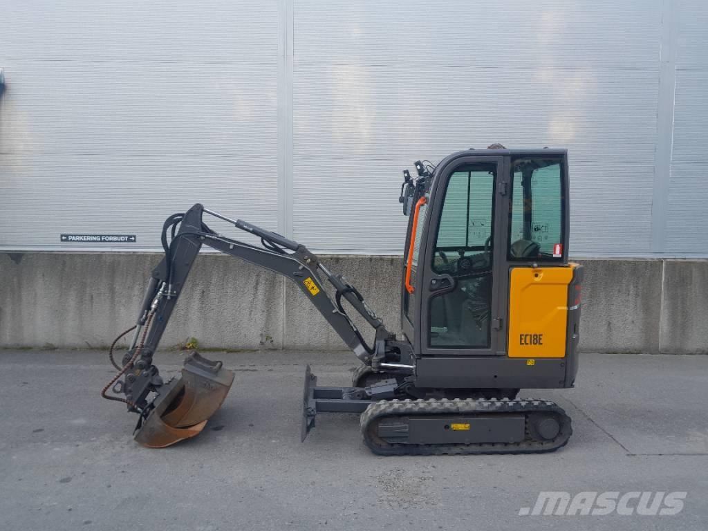 Volvo EC18E Miniekskavaatorid < 7 t