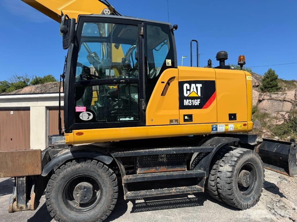 CAT M316F Ratasekskavaatorid