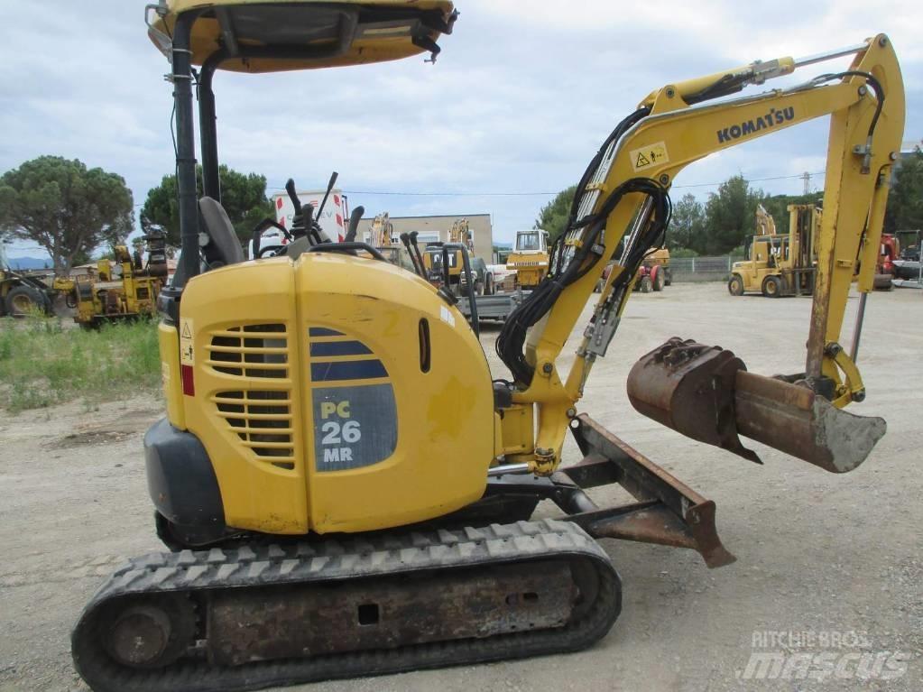 Komatsu PC 26 MR-3 Miniekskavaatorid < 7 t