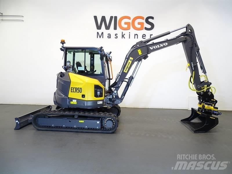 Volvo ECR50F Miniekskavaatorid < 7 t