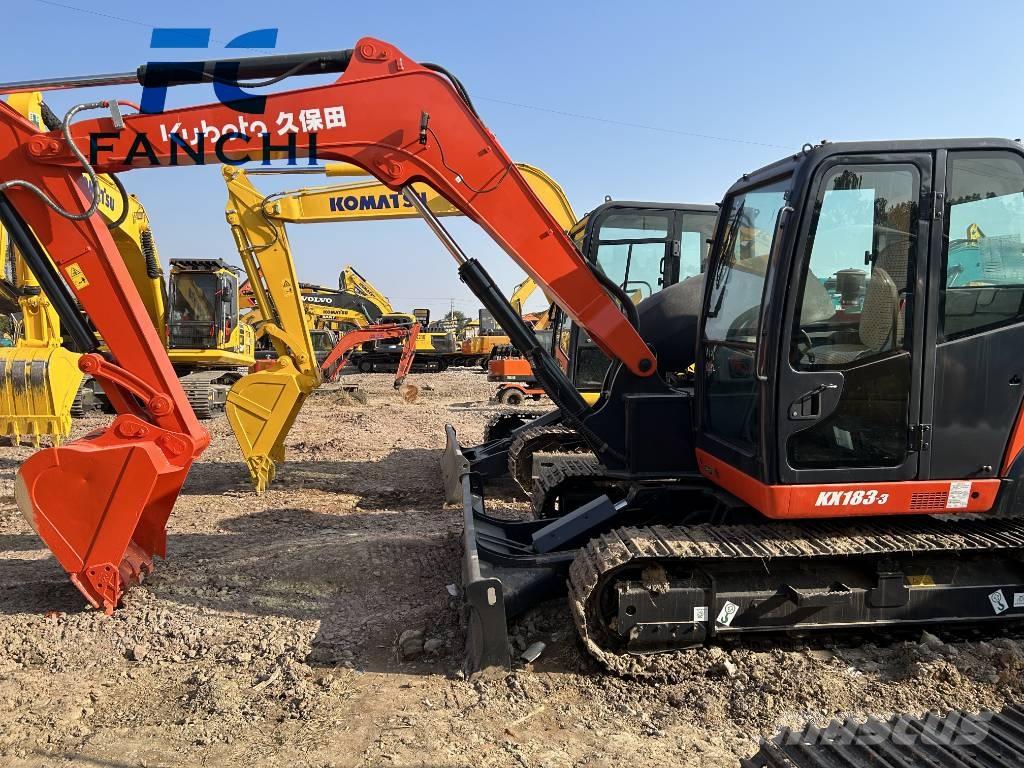 Kubota KX 183-3 Roomikekskavaatorid
