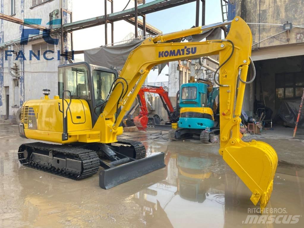Komatsu PC 56-7 Roomikekskavaatorid