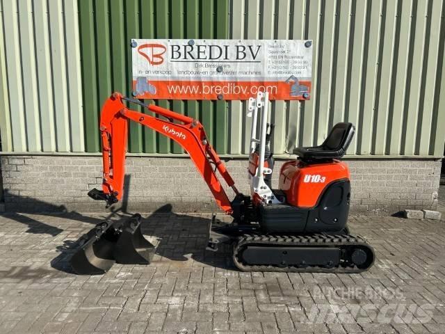 Kubota U 10-3 Miniekskavaatorid < 7 t