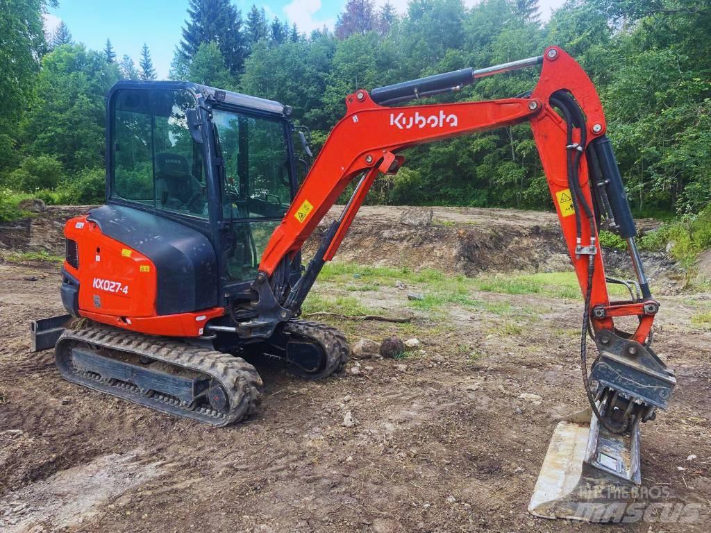 Kubota KX 027-4 Miniekskavaatorid < 7 t