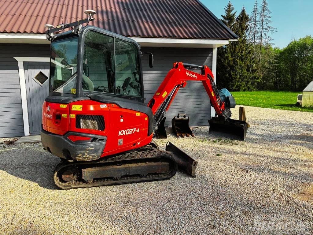 Kubota KX 027-4 Miniekskavaatorid < 7 t