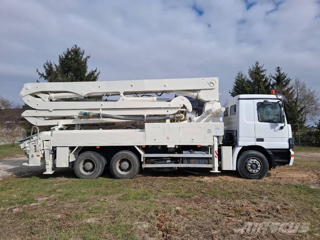 Mercedes-Benz Actros Betooni pumpautod