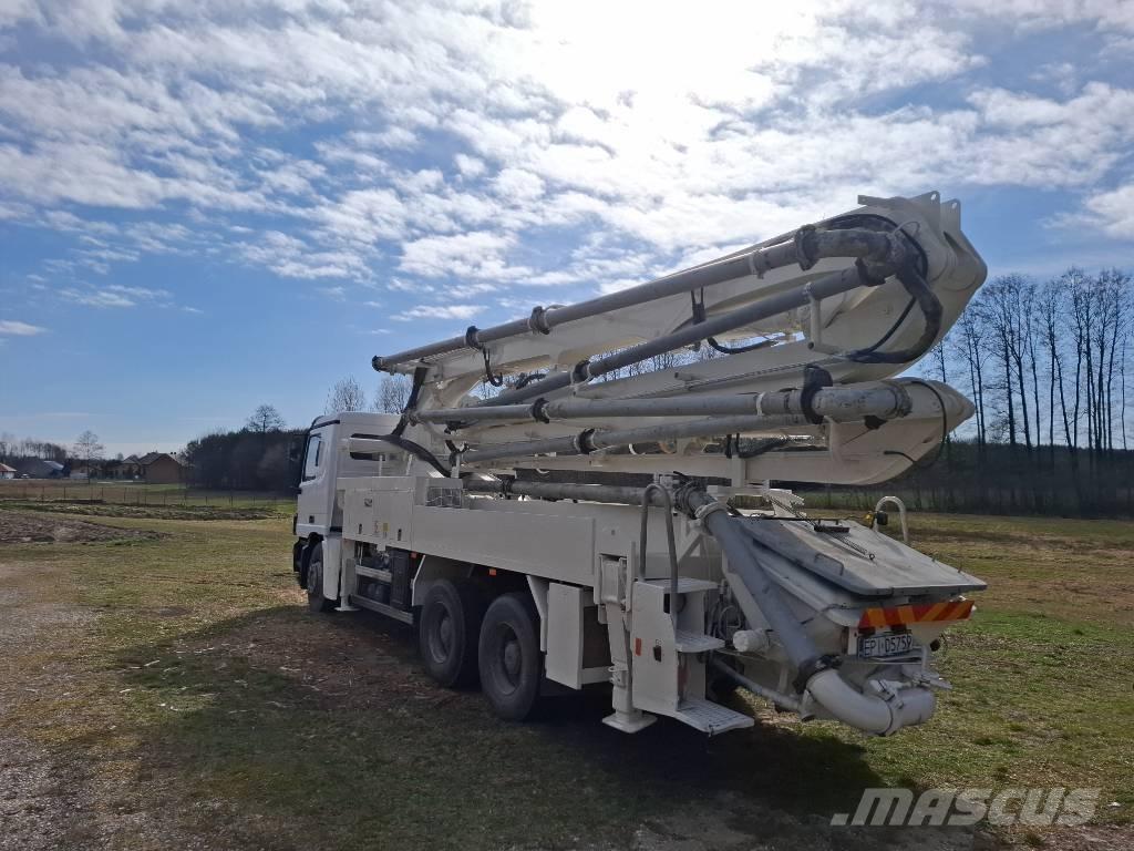 Mercedes-Benz Actros Betooni pumpautod