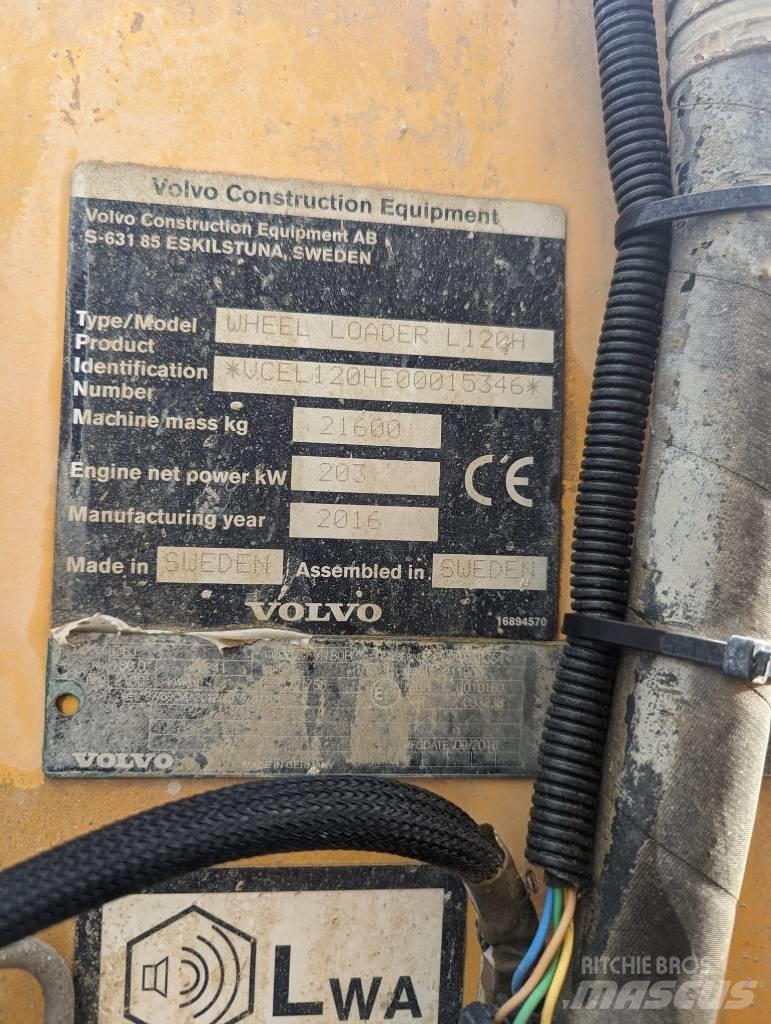 Volvo L 120 H Rataslaadurid