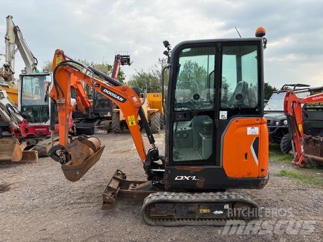 Doosan DX 19 Miniekskavaatorid < 7 t