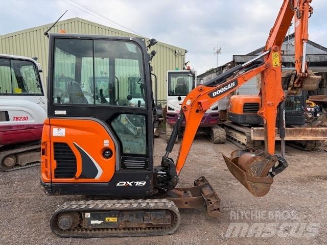 Doosan DX 19 Miniekskavaatorid < 7 t