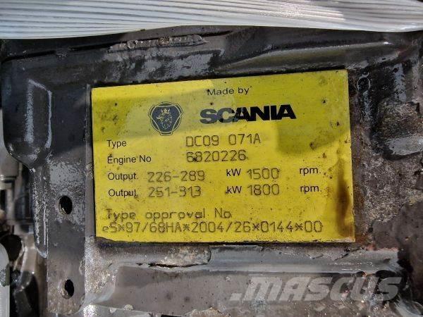 Scania DC09 71A Mootorid