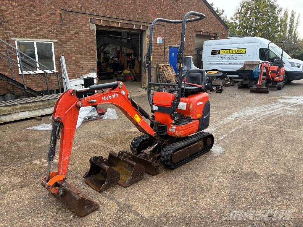 Kubota K 008-3 Miniekskavaatorid < 7 t