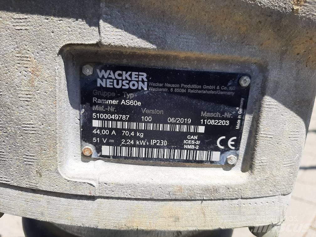 Wacker Neuson AS60e Vibroplaadid