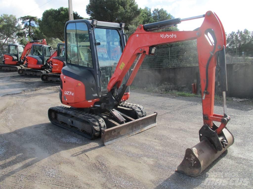 Kubota U 27-4 Miniekskavaatorid < 7 t