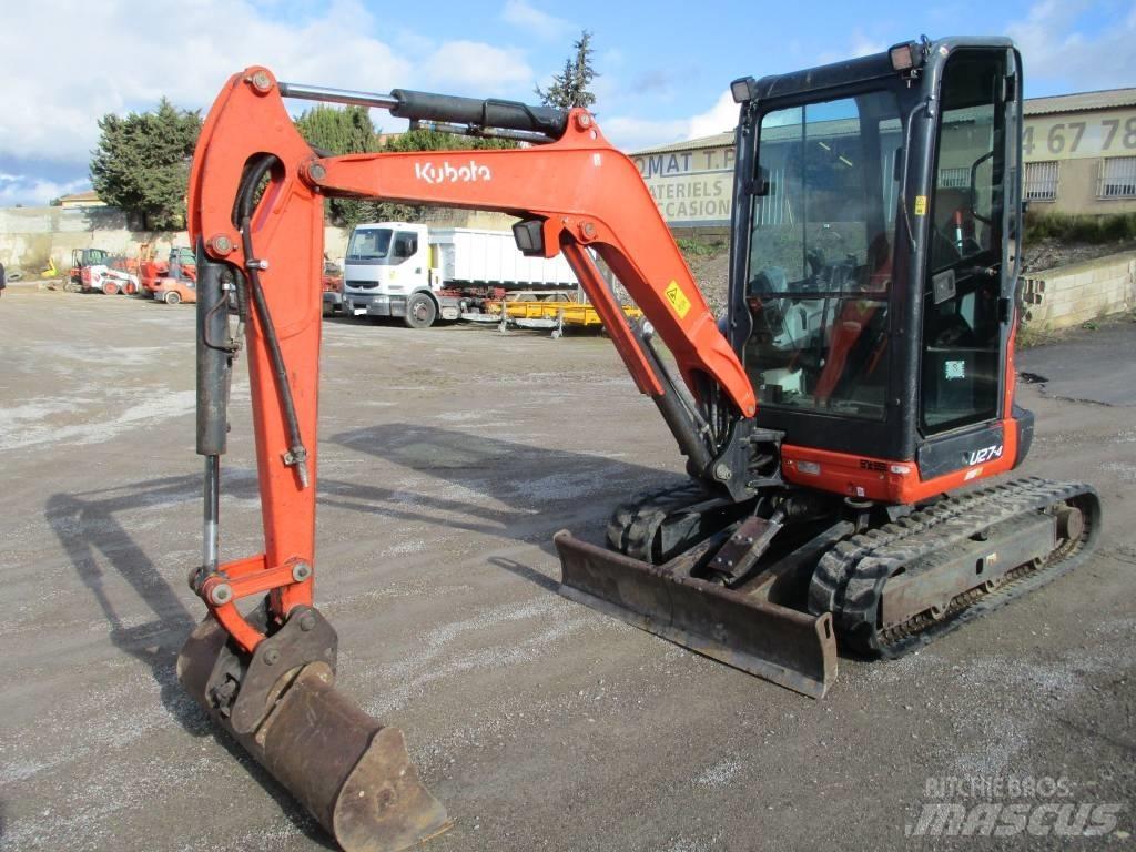 Kubota U 27-4 Miniekskavaatorid < 7 t