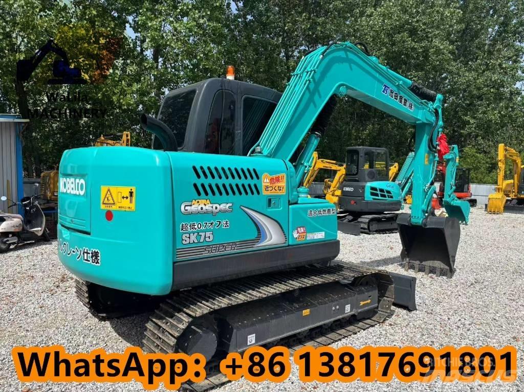 Kobelco SK 75 Roomikekskavaatorid