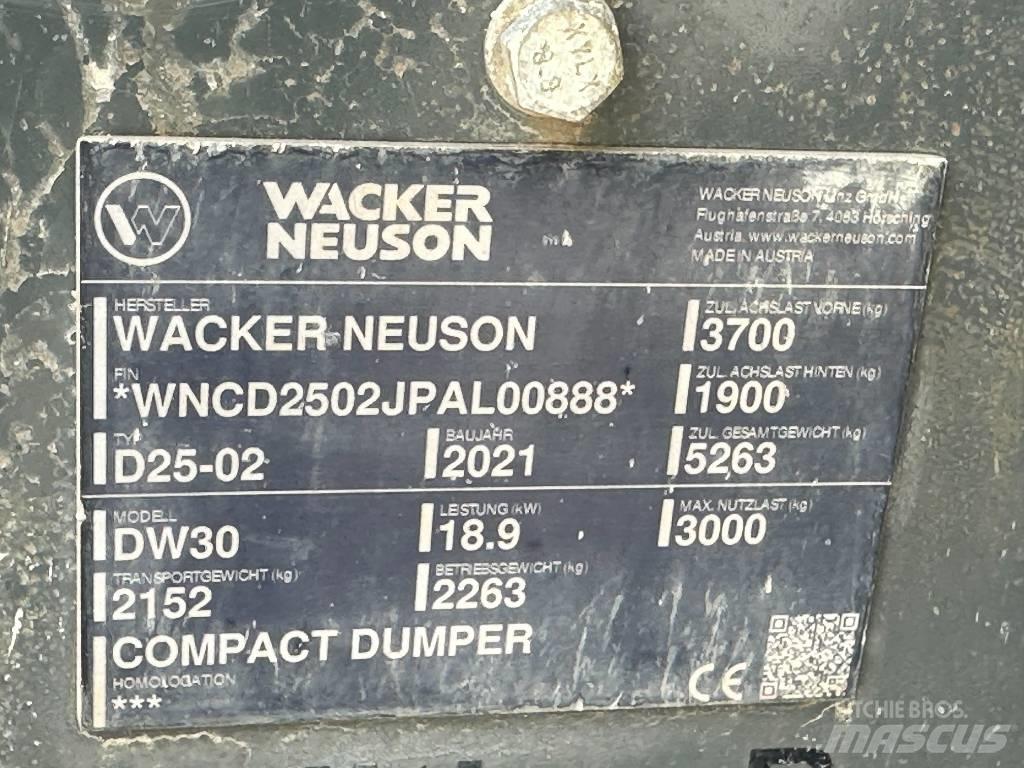 Wacker Neuson DW 30 Väikekallurid
