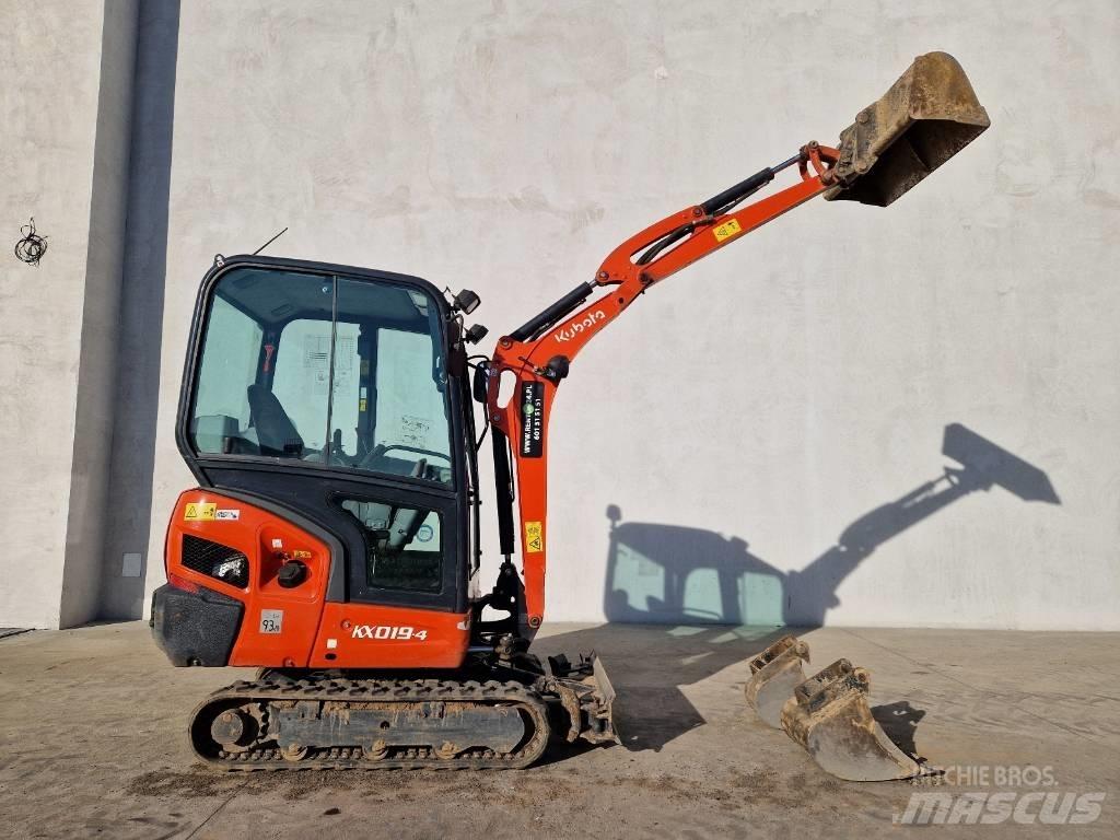 Kubota KX 019-4   P373 Miniekskavaatorid < 7 t