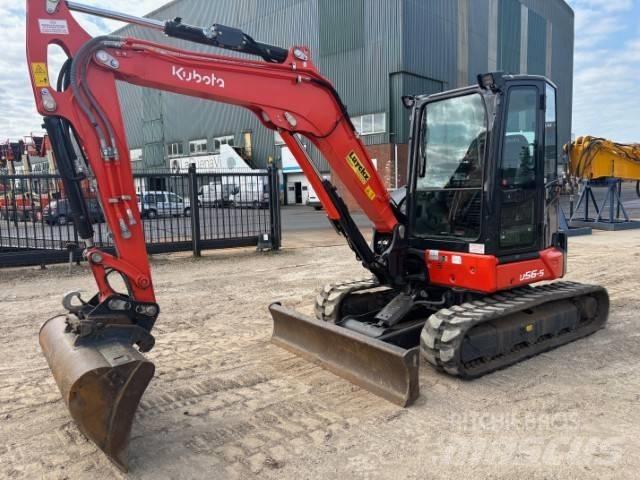 Kubota U 56-5 Miniekskavaatorid < 7 t