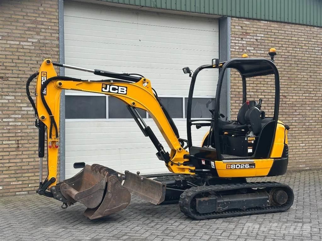JCB 8026 CTS Miniekskavaatorid < 7 t