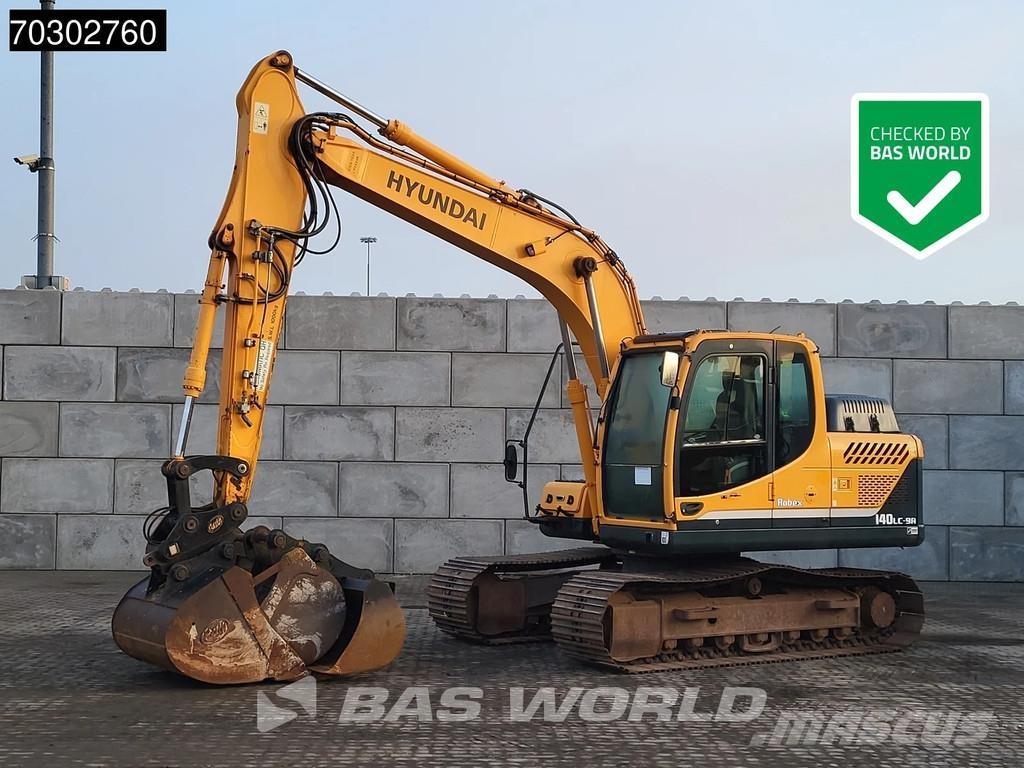 Hyundai R140 LC-9A Roomikekskavaatorid