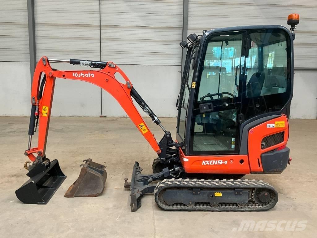 Kubota KX 019-4 Miniekskavaatorid < 7 t