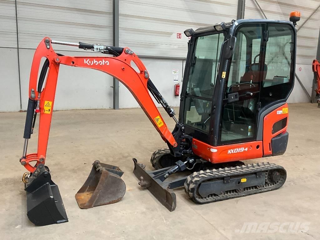 Kubota KX 019-4 Miniekskavaatorid < 7 t