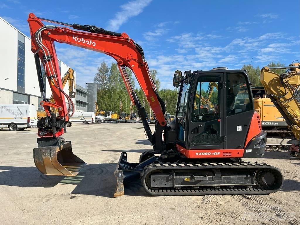 Kubota KX 080-4 A2 Väikeekskavaatorid 7t-12t