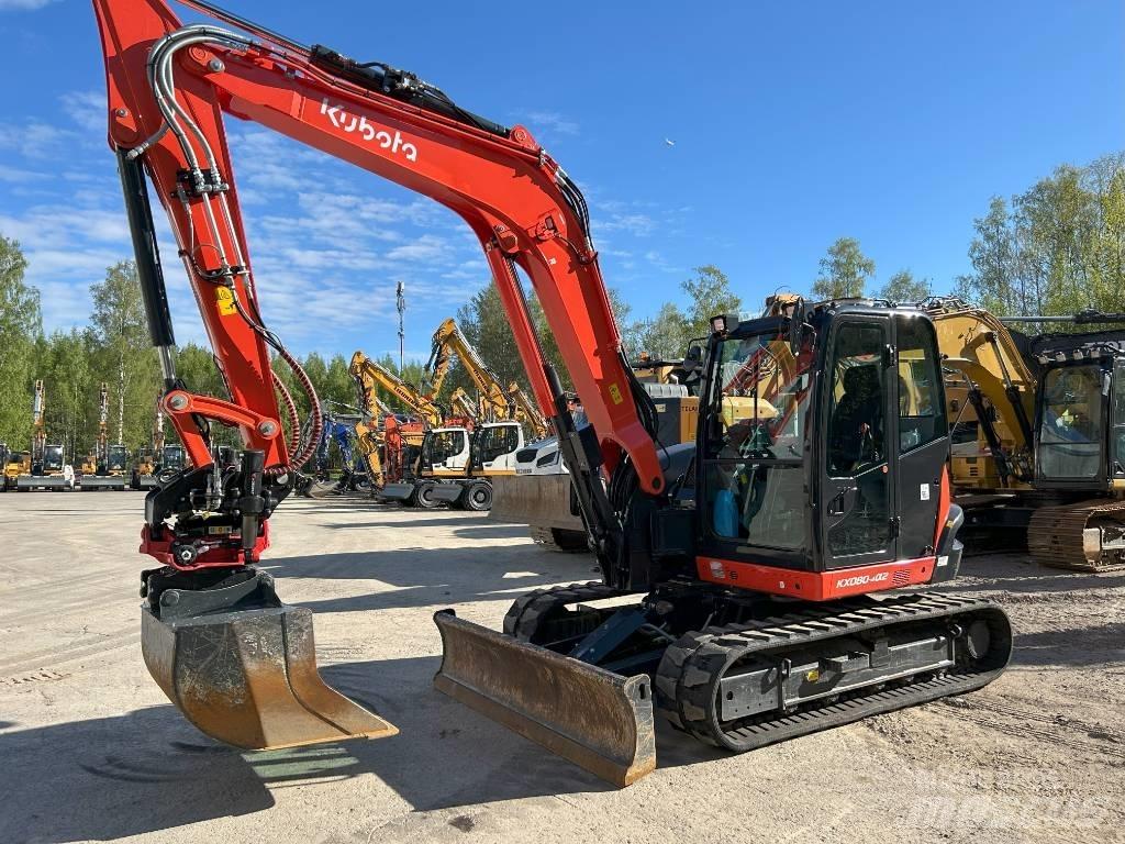 Kubota KX 080-4 A2 Väikeekskavaatorid 7t-12t