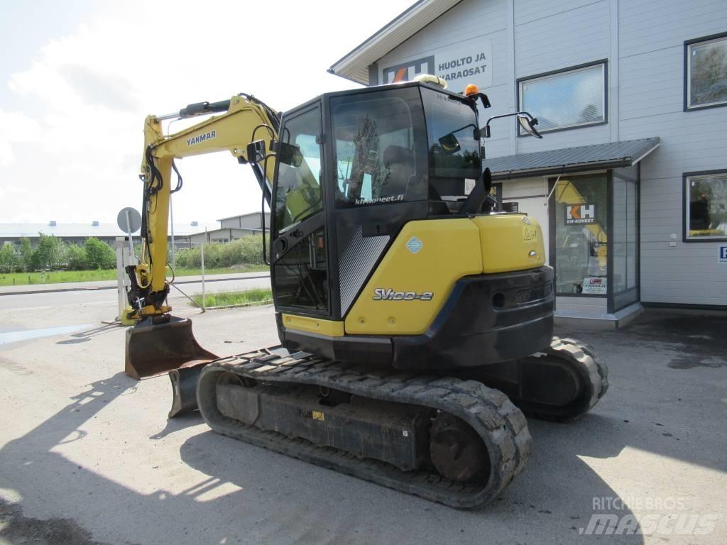 Yanmar SV 100-2A Väikeekskavaatorid 7t-12t