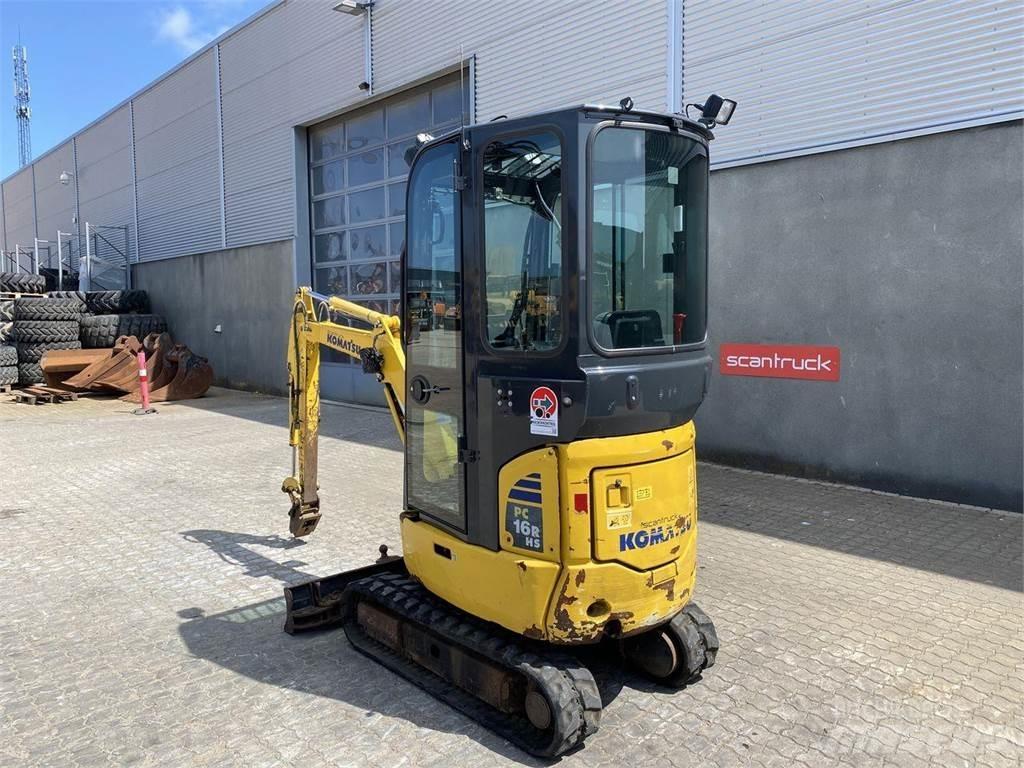 Komatsu PC16R-3HS Ratasekskavaatorid