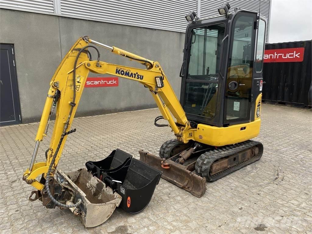 Komatsu PC16R-3HS Ratasekskavaatorid