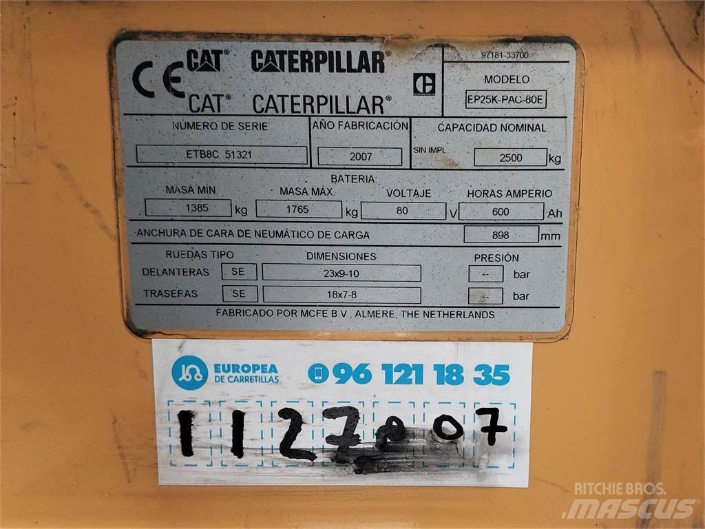 CAT EP25K PAC Elektritõstukid