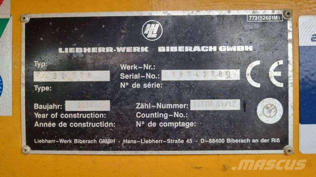 Liebherr 32 TTR Roomikkraanad