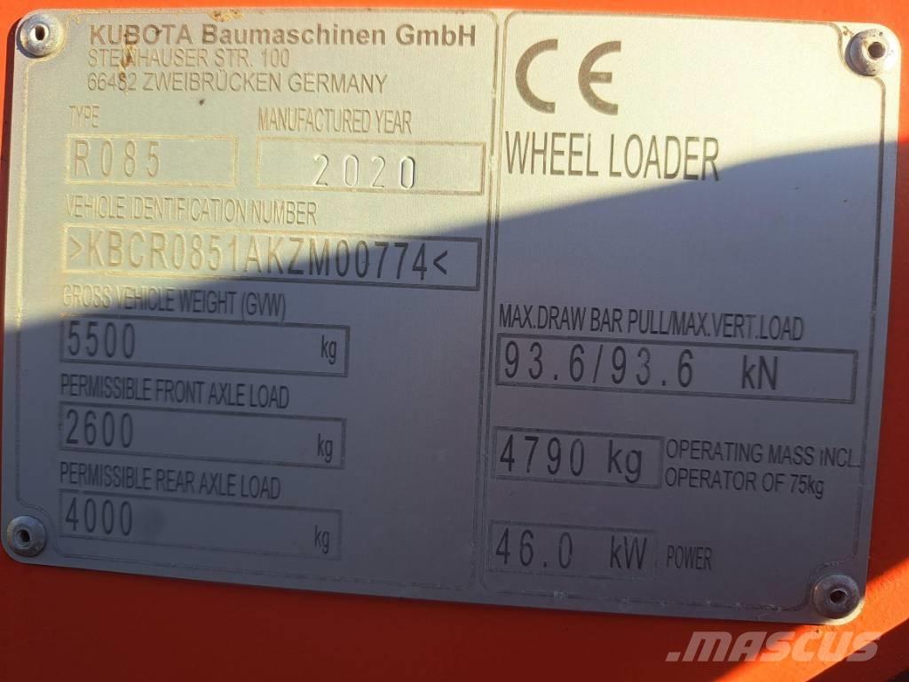 Kubota R 085 Rataslaadurid