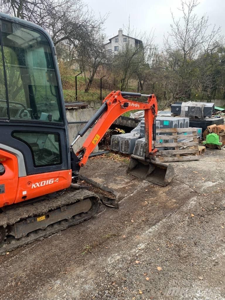 Kubota KX 016-4 Miniekskavaatorid < 7 t